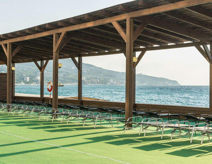 Пляж - Эко-отель «Левант»