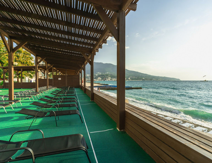 Пляж - Эко-отель «Левант»